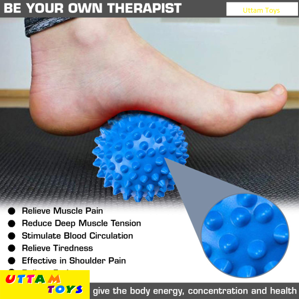 vector fitness massage ball