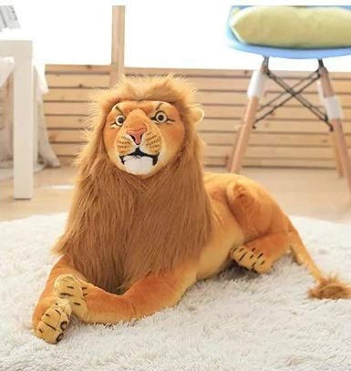 wild animal lion stuffed soft toy