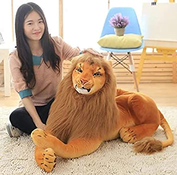 wild animal lion stuffed soft toy