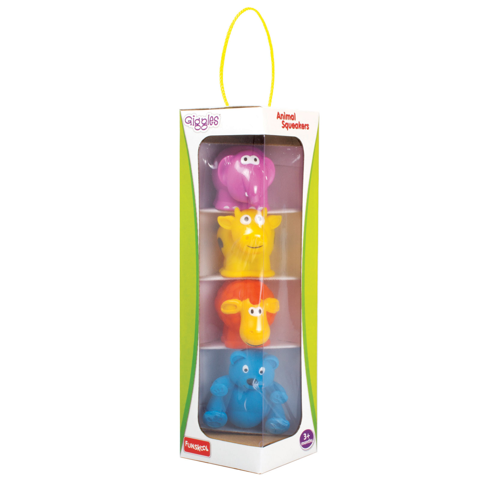 Funskool Giggles Animal Squeakers - 4S