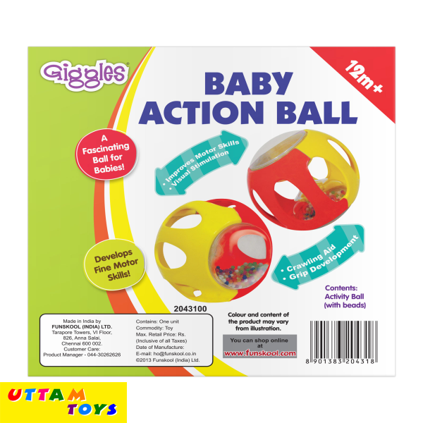 Funskool Giggles Baby Action Ball