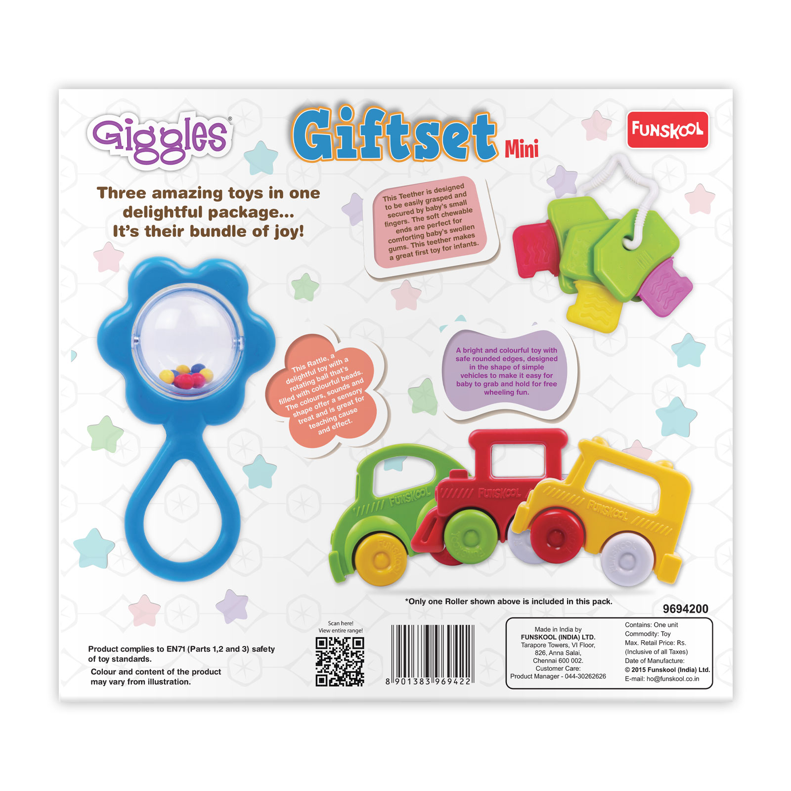 Funskool Giggles Gift Set Mini (Combo-1)