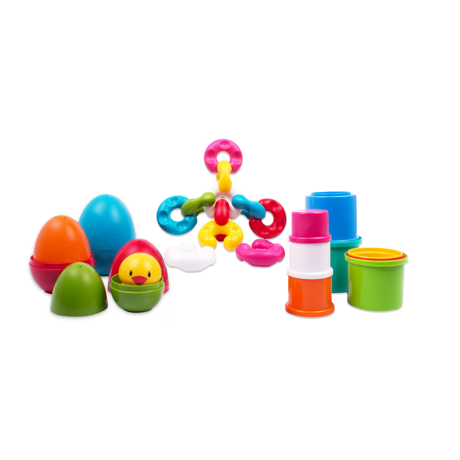 Funskool Giggles Link Stack N Nest Toy Set