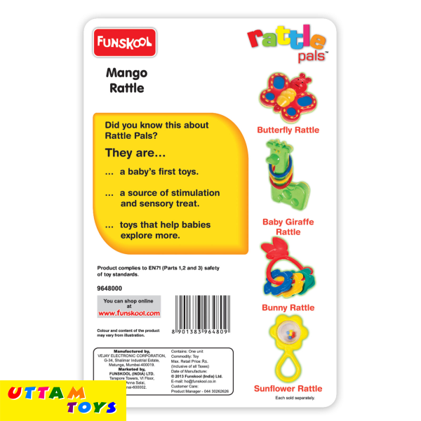 Funskool Giggles Mango Rattle