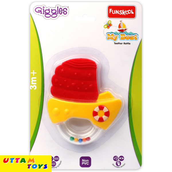 Funskool Giggles My Boat Teether Rattle