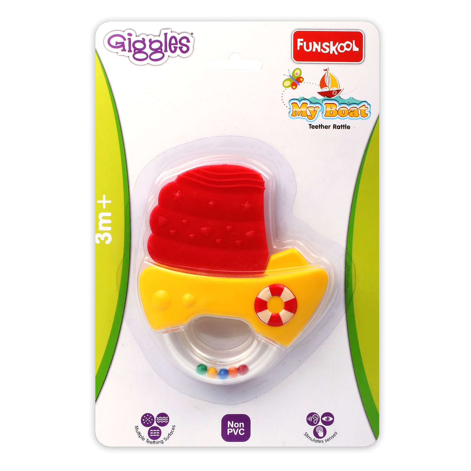 Funskool Giggles My Boat Teether Rattle