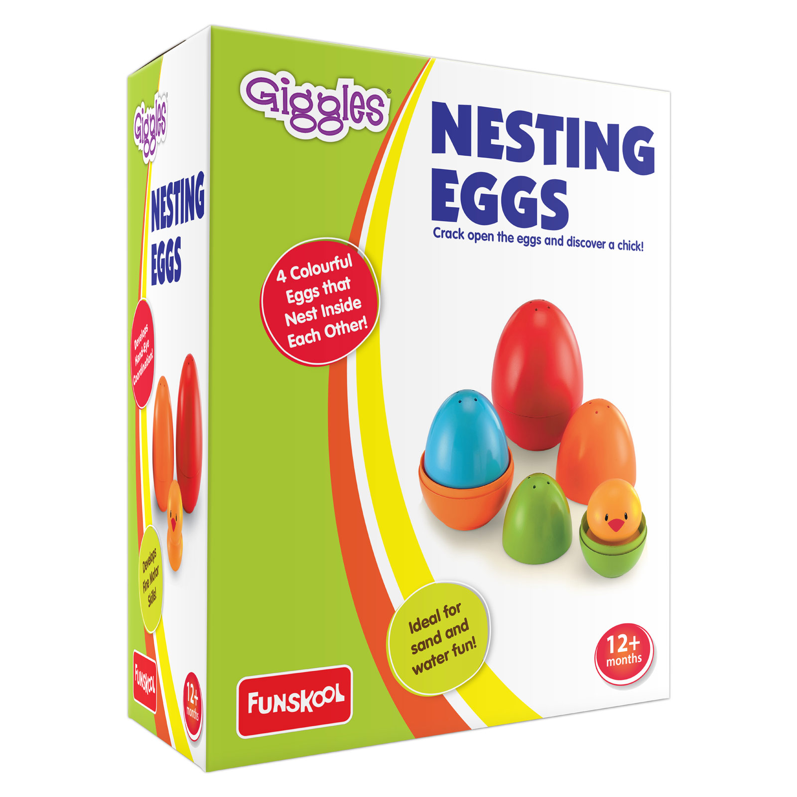 Funskool Giggles Nesting Eggs