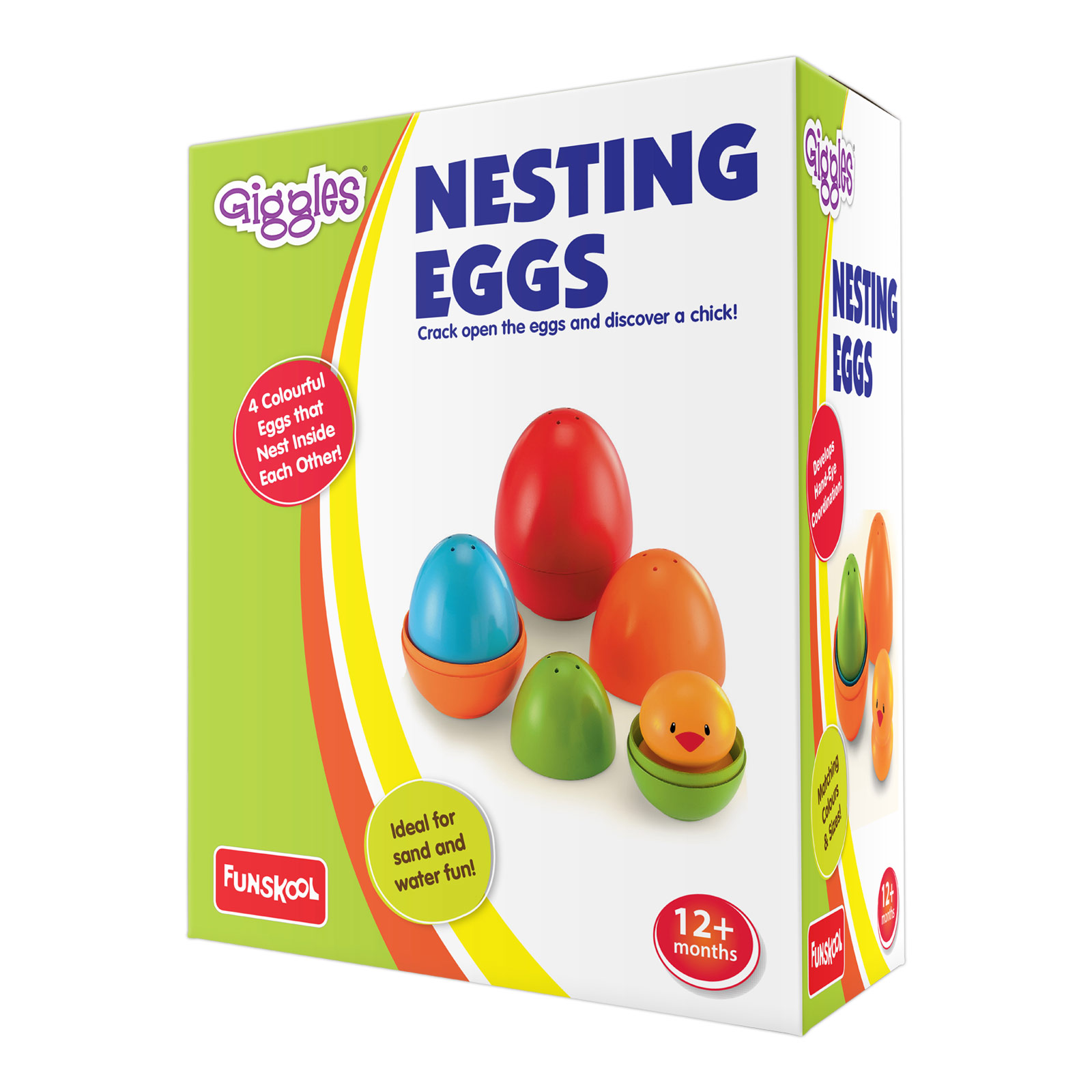 Funskool Giggles Nesting Eggs