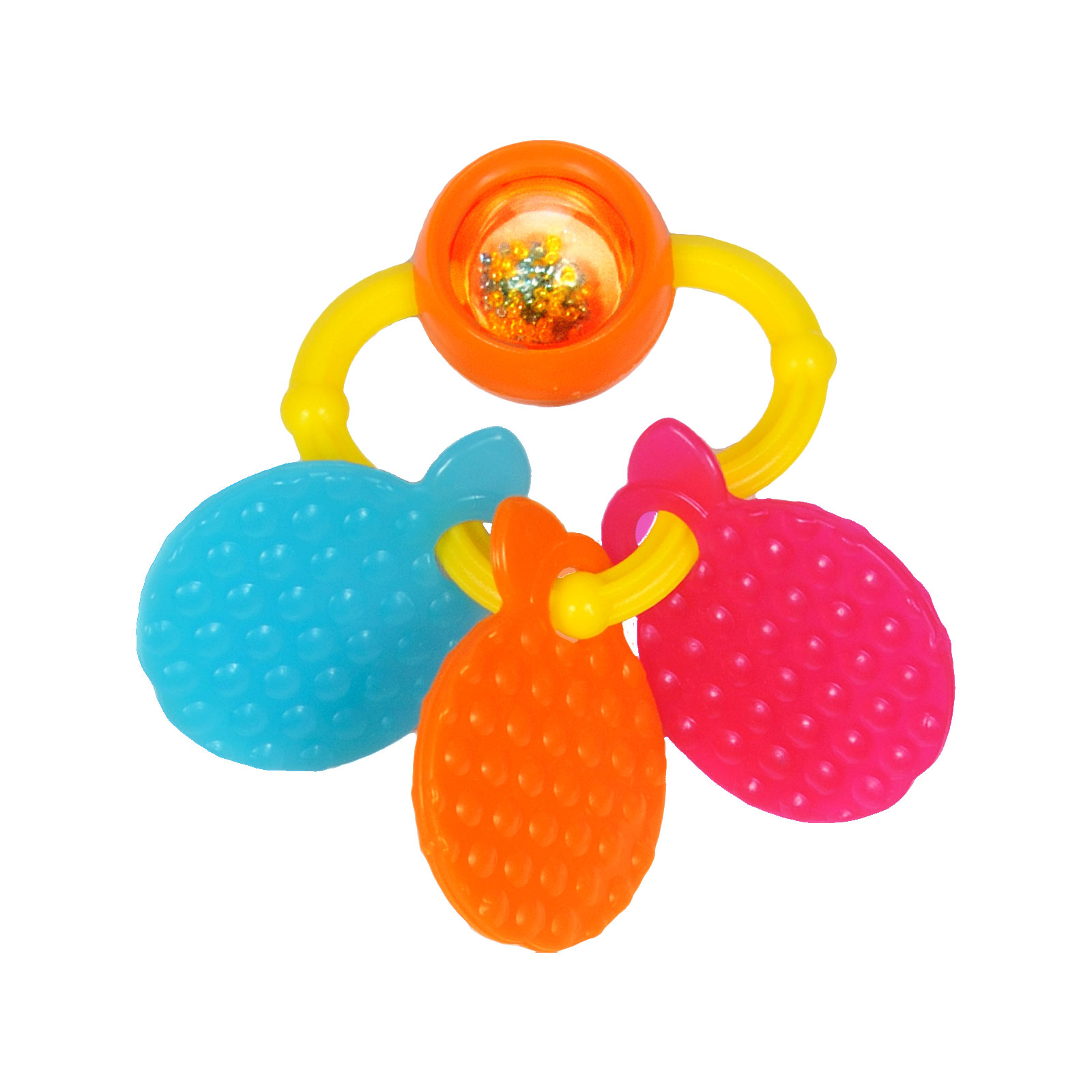 Funskool Giggles Orange Teether