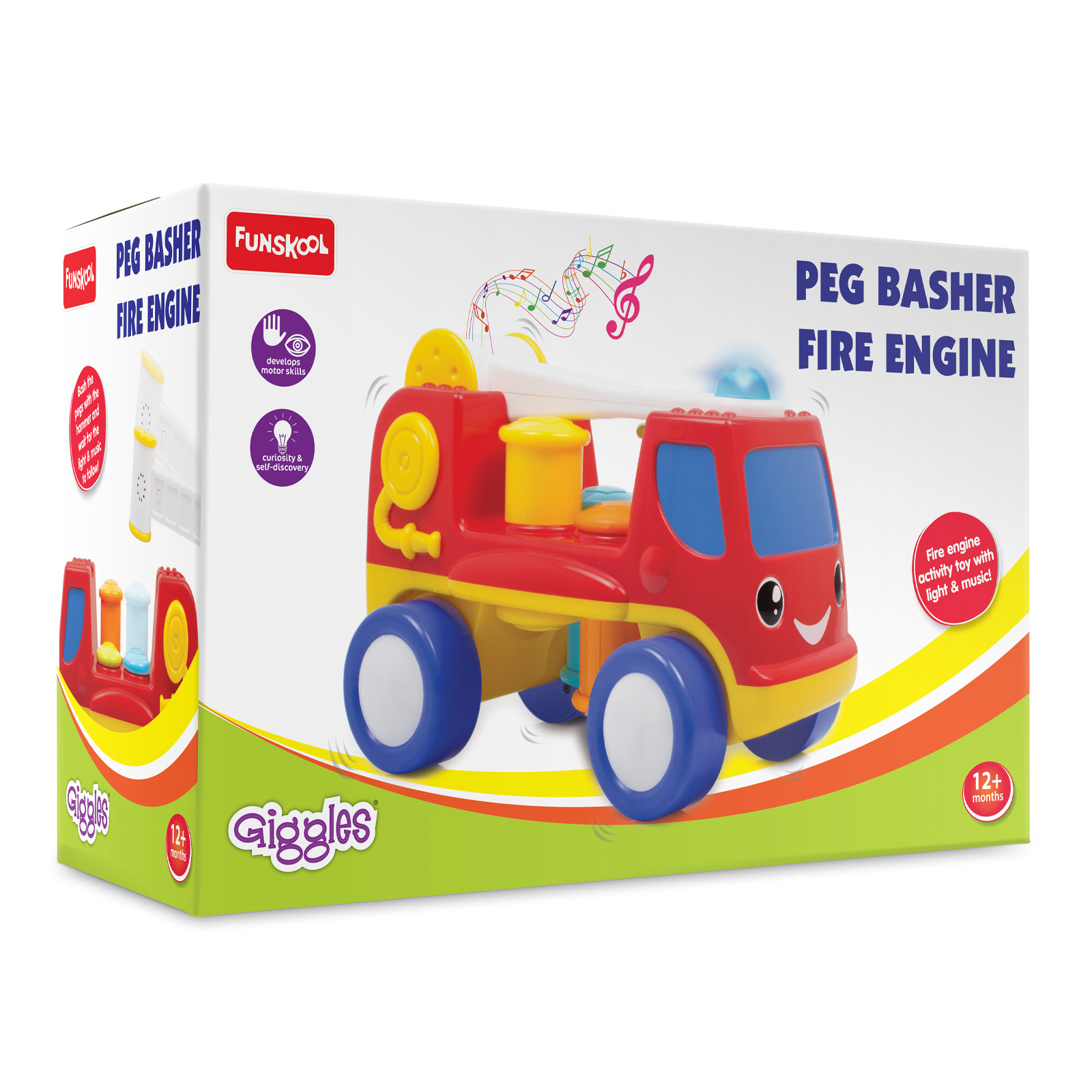 Funskool Giggles Peg Basher Engine