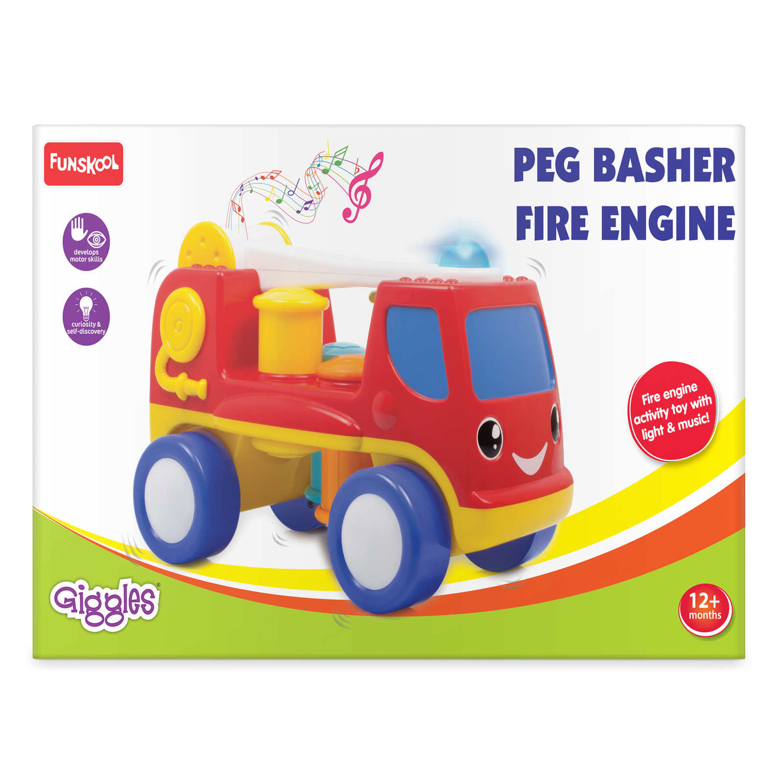 Funskool Giggles Peg Basher Engine