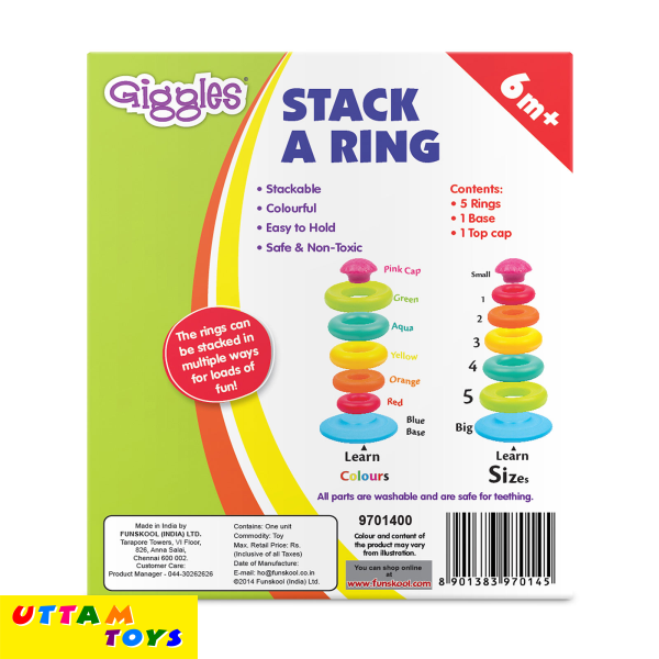 Funskool Giggles Stack A Ring