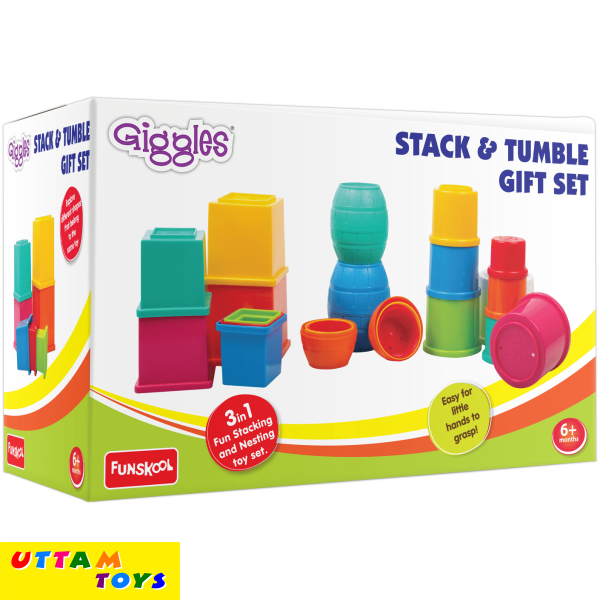 Giggles Stack N Tumble Gift Set