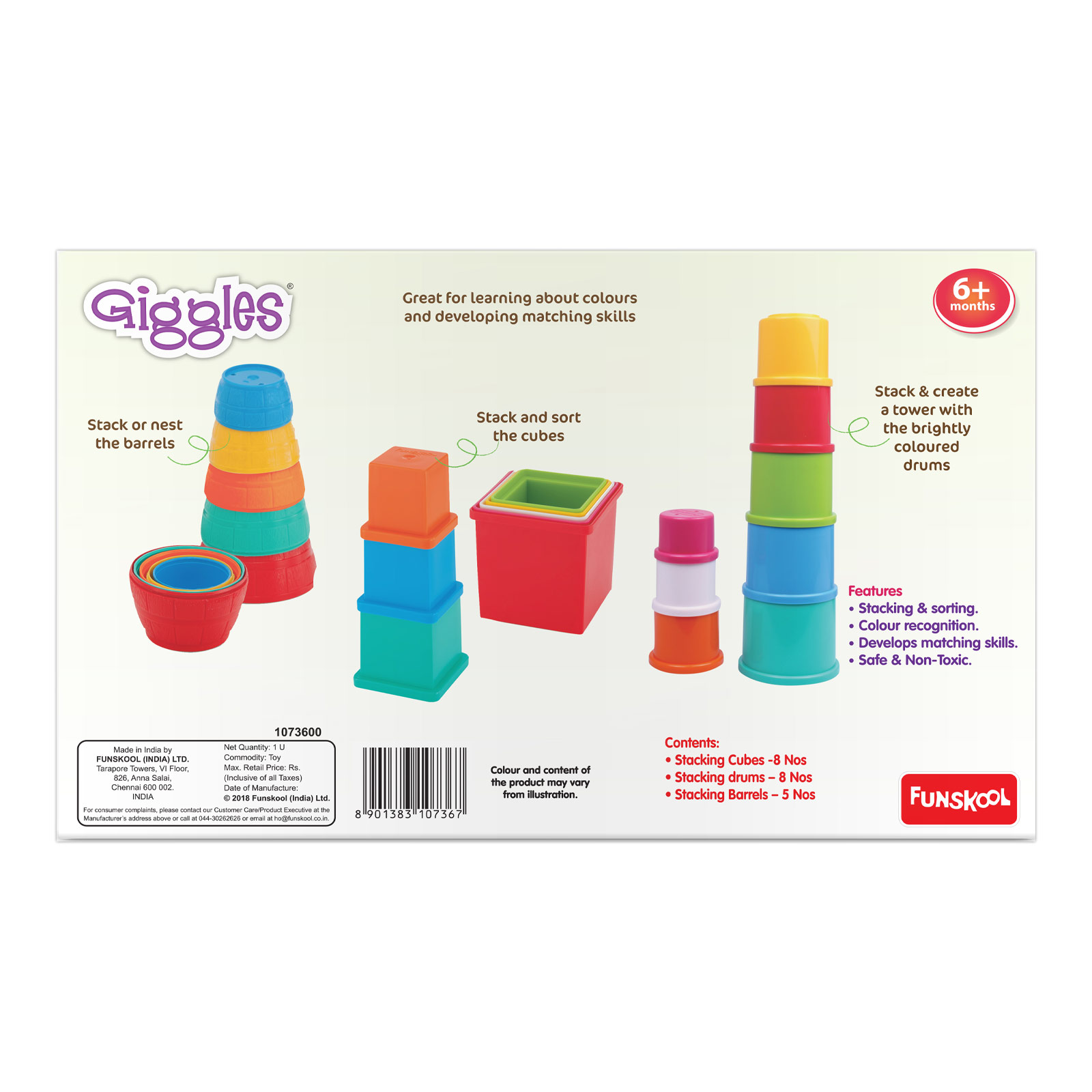 Giggles Stack N Tumble Gift Set