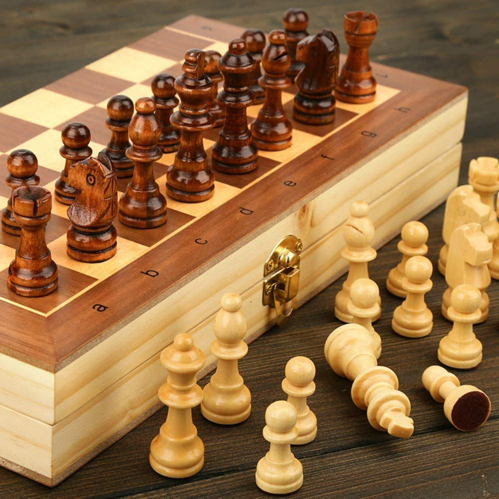 wooden chess