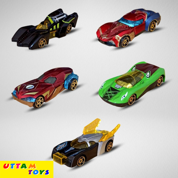 Uttam Toys Metal 10 Car 1/42 Alloy Car Avengers Series