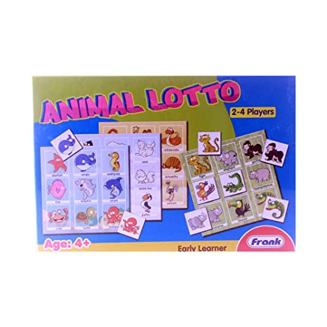 Frank Puzzles Animal Lotto Puzzle Game