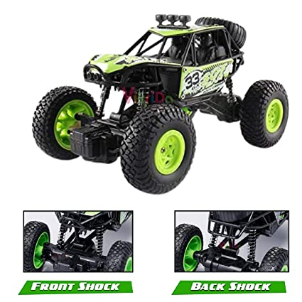 Uttam Toys Remote Control Rock Crawler Four Wheel Drive 1:20 Plastic Alloy Body Rock Climber High Speed Monster Racing Car