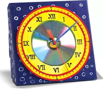 ToyKraft Create A Real Clock (Multicolor)