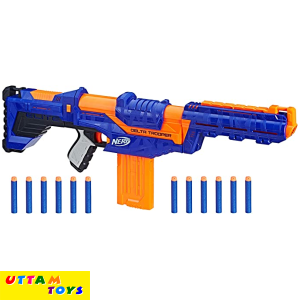 Uttam Toys Nerf Kid's N-Strike Elite Delta Trooper Combat Blaster with Darts