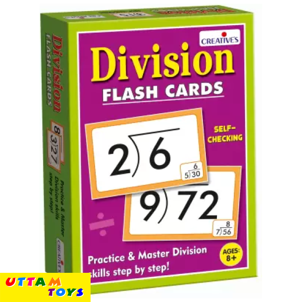 Creatives Division Flash Cards (Multicolor)