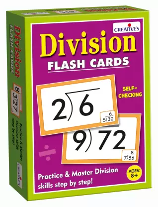 Creatives Division Flash Cards (Multicolor)