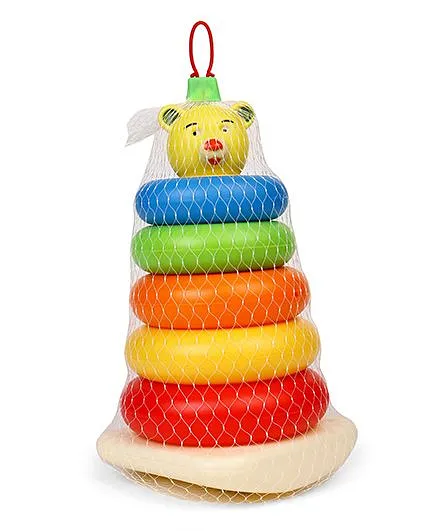 Teddy Stacking Ring Junior - Multicolor