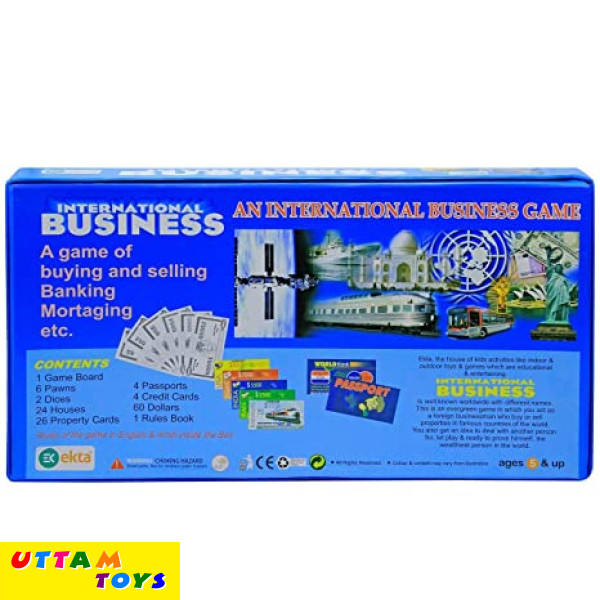 Ekta Plastic and Paper International Business Family Board Game