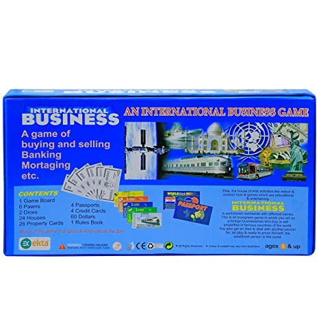 Ekta Plastic and Paper International Business Family Board Game