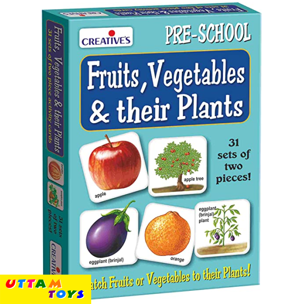 Creative's Fruits Vegetables And Their Plants