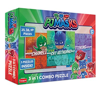 Funskool Pj Masks 3 in 1 Combo Puzzle