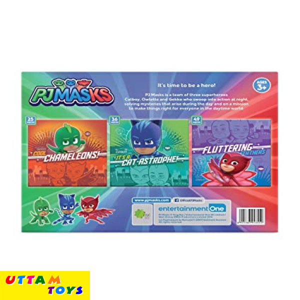 Funskool Pj Masks 3 in 1 Combo Puzzle