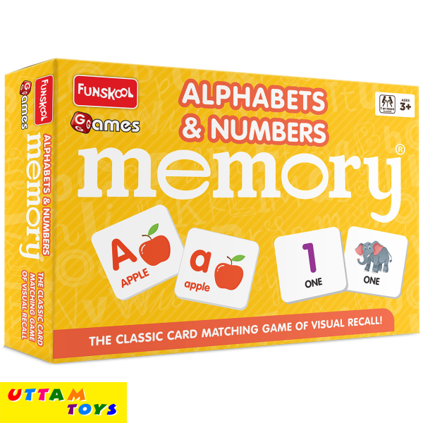 Funskool Alphabets & Numbers Memory