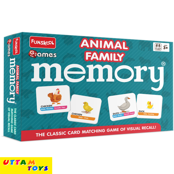 Funskool Memory Animal Family