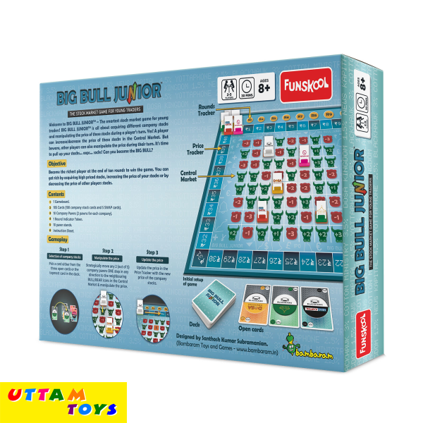 Funskool Big Bull Junior The Stock market Game