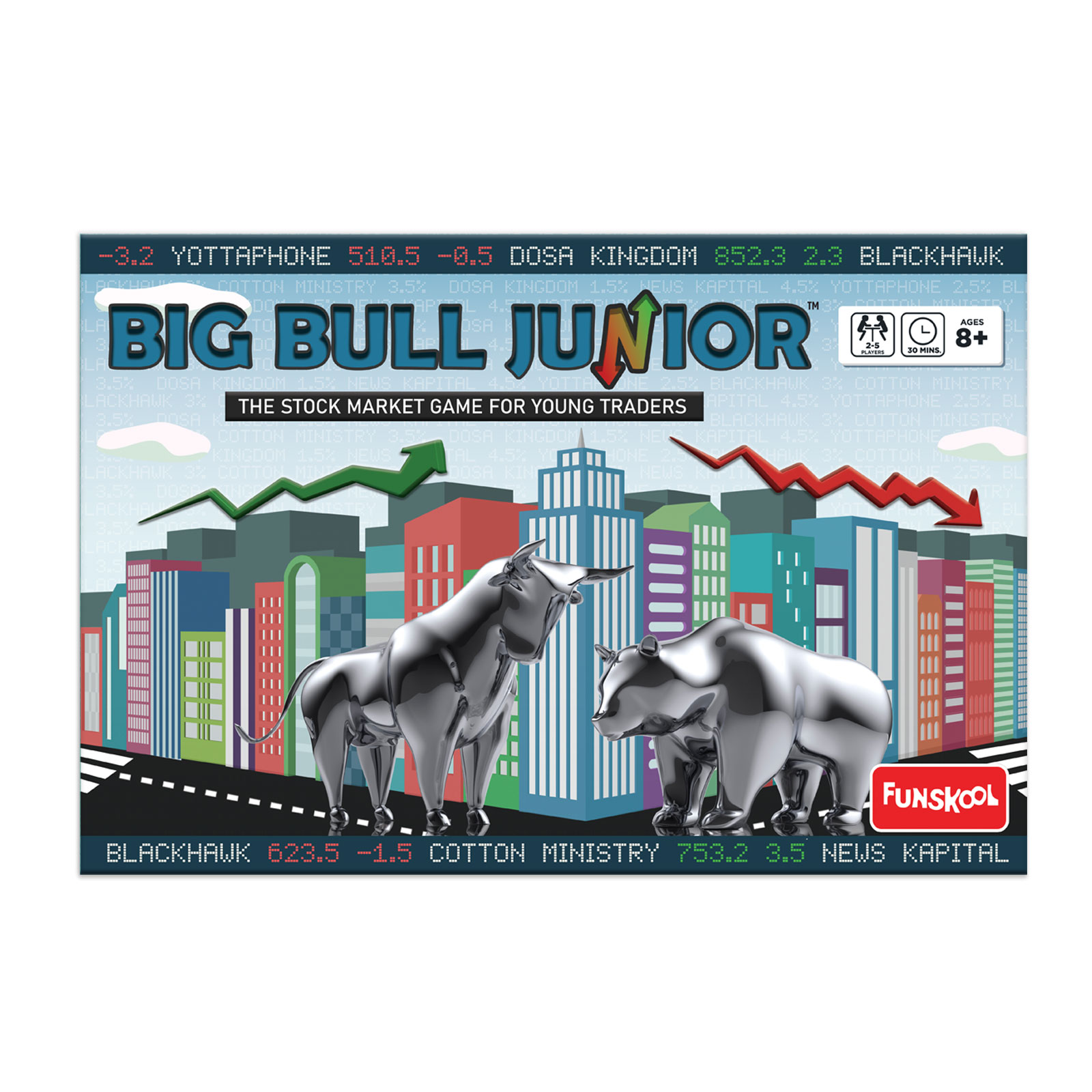 Funskool Big Bull Junior The Stock market Game