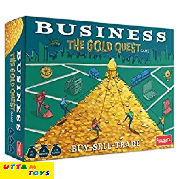 Funskool Games - Business Game (The Gold Quest), Multiplayer Strategy Game