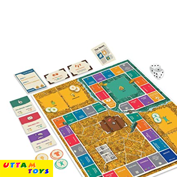 Funskool Games - Business Game (The Gold Quest), Multiplayer Strategy Game