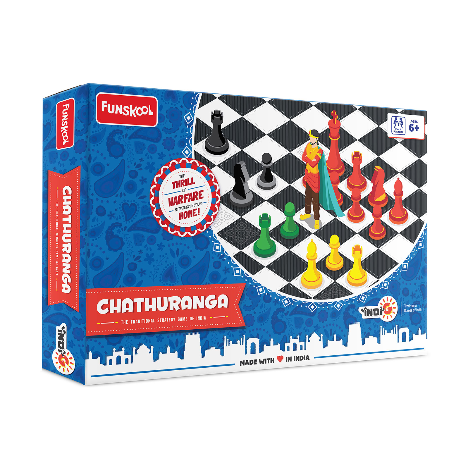 Funskool Chathuranga Traditional Games