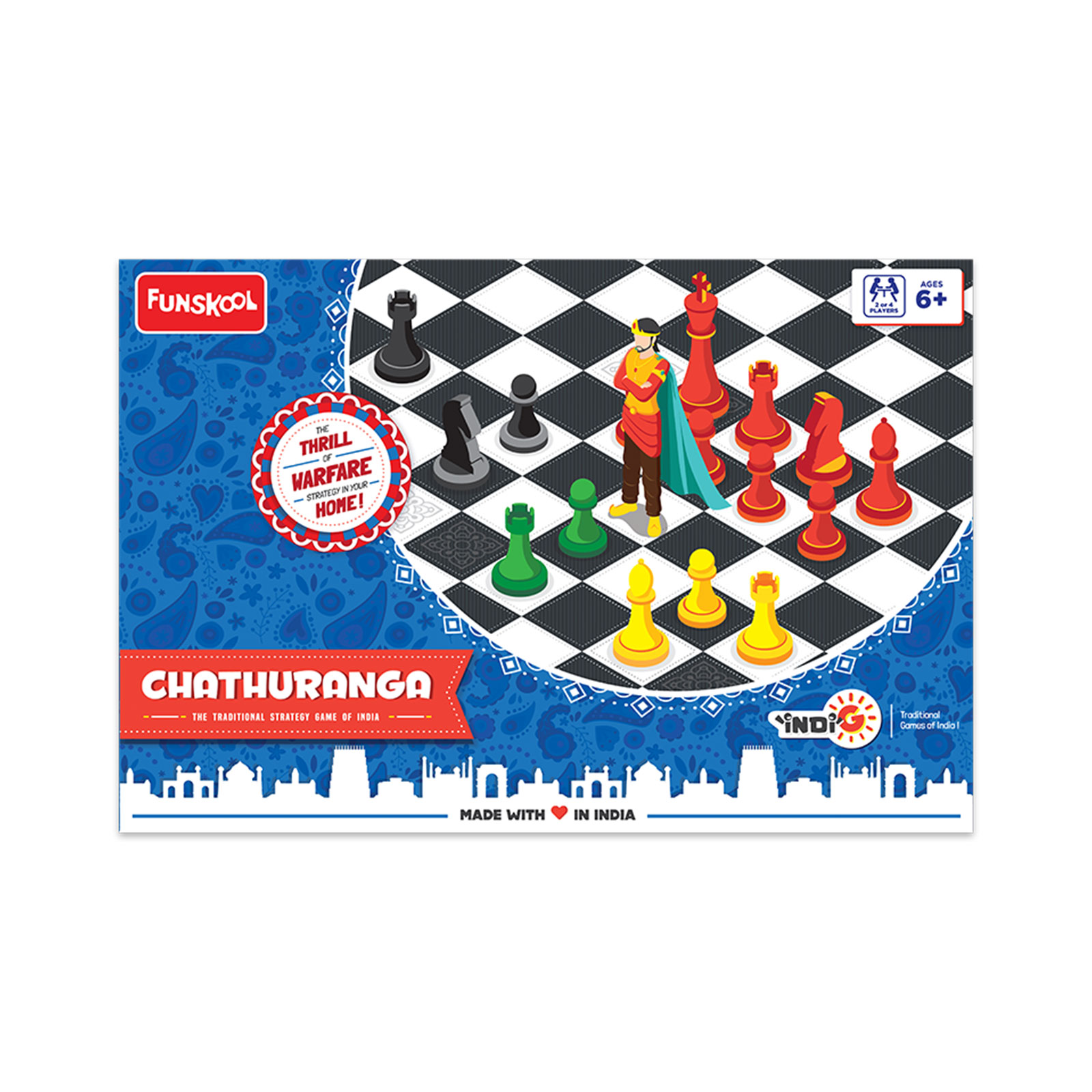 Funskool Chathuranga Traditional Games