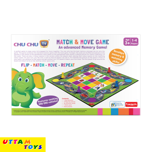 Funskool CHU CHU Match & Move Game