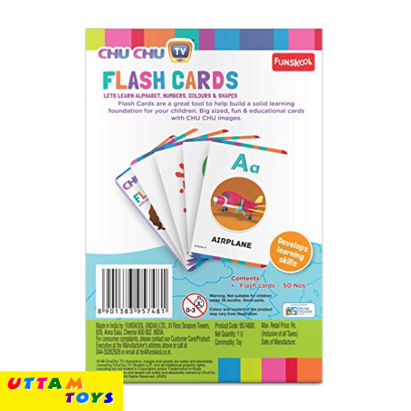 Funskool Chu Chu Tv - Flash Cards