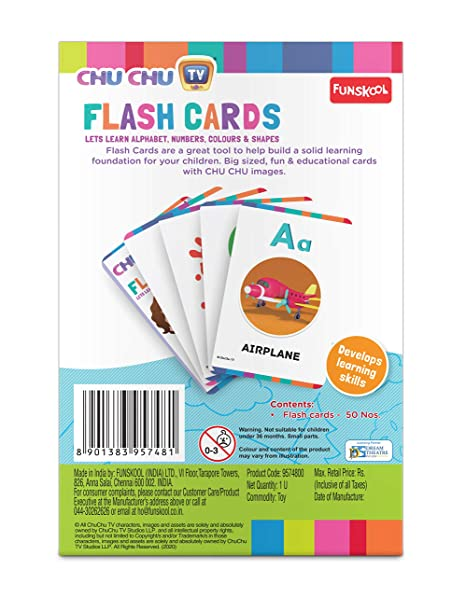 Funskool Chu Chu Tv - Flash Cards