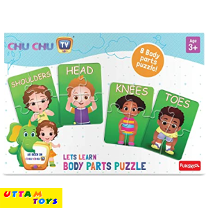 Funskool Chu Chu Tv - Lets Learn Body Parts Puzzle