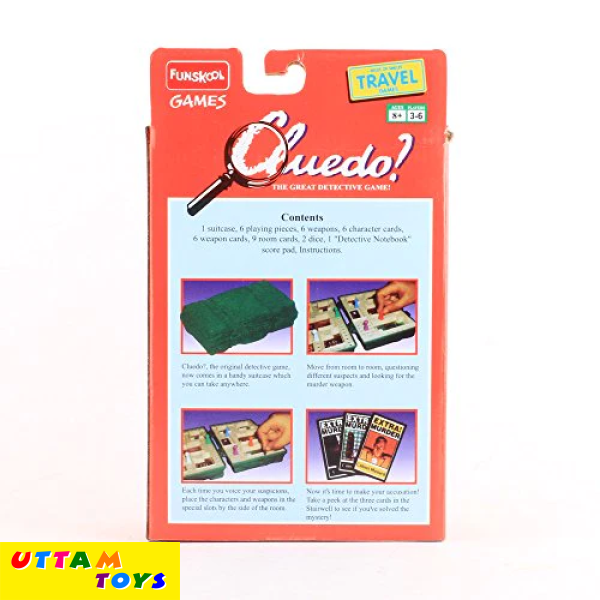 Funskool Travel games Cluedo