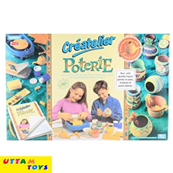 Funskool Createlier Poterie Pot Making and Sculpting kit