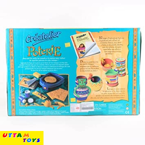 Funskool Createlier Poterie Pot Making and Sculpting kit