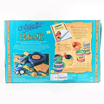 Funskool Createlier Poterie Pot Making and Sculpting kit