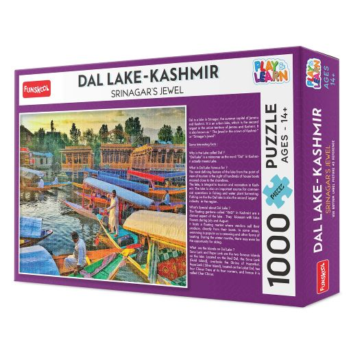 Funskool Dal Lake Kashmir - 1000 Piece Puzzle