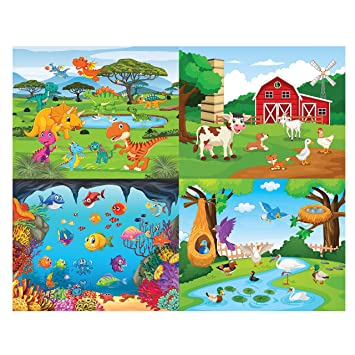 Funskool Play & Learn Dino Pets Aquatic Birds 4in1 Puzzle